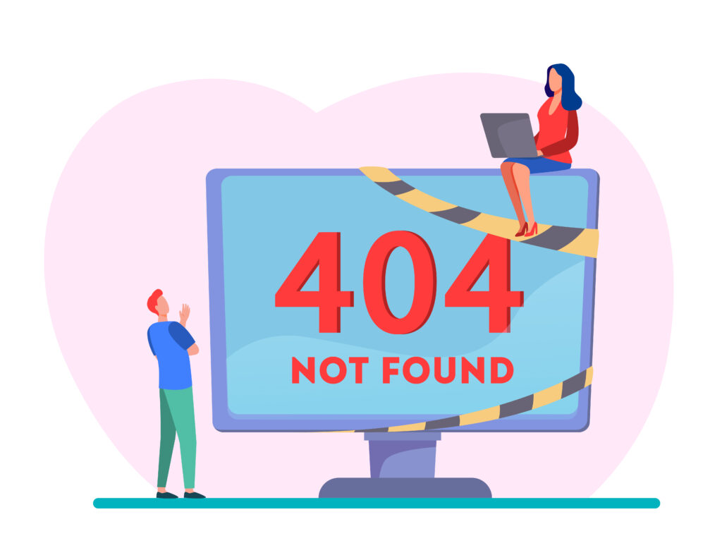 404 error